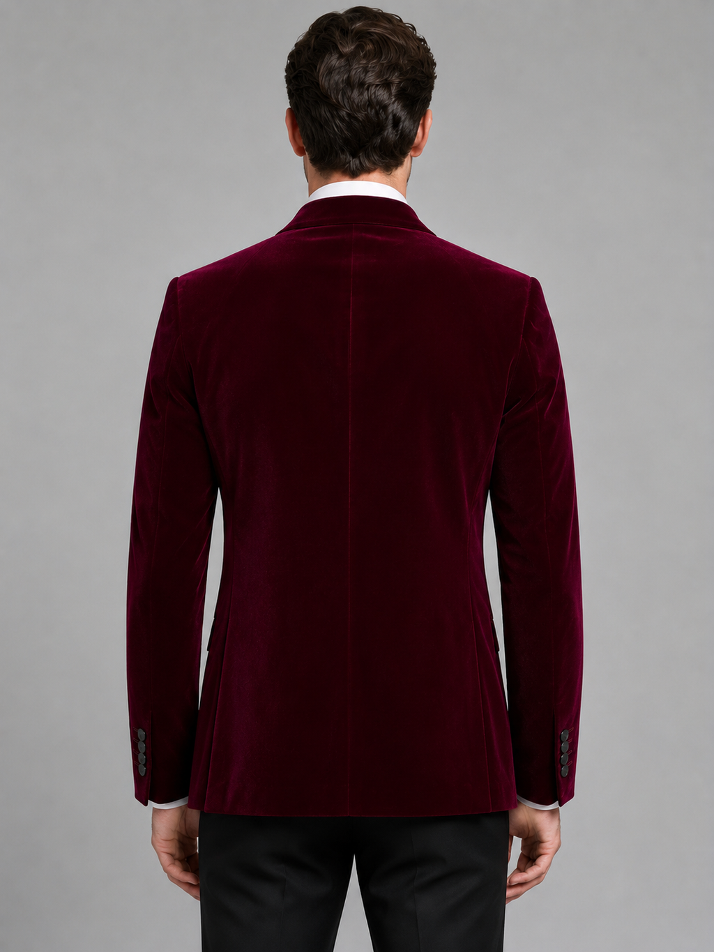 Kacob | Men's Peak Lapel Tuxedo Dinner Blazer