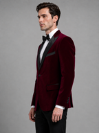 Kacob | Men's Peak Lapel Tuxedo Dinner Blazer