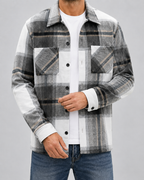 Kacob | Men's Plaid Flannel Overshirt