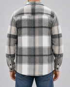 Kacob | Men's Plaid Flannel Overshirt