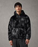 Kacob | Men's Plush Hooded Zip-Up Jacket