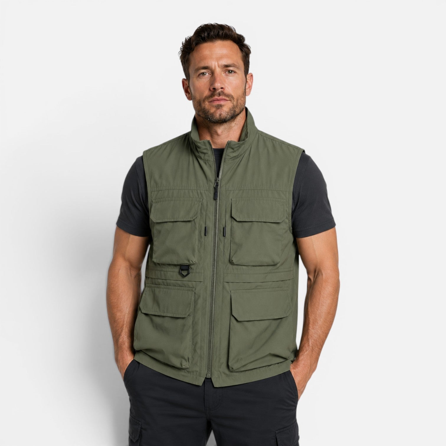 Kacob | Men's Pocket Detail Gilet