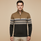 Kacob | Men's Quarter-Zip Tailored Cardigan