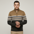 Kacob | Men's Quarter-Zip Tailored Cardigan
