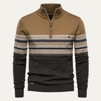 Kacob | Men's Quarter-Zip Tailored Cardigan