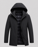 Kacob | Men's Quilted Lined Hooded Parka