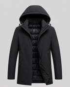 Kacob | Men's Quilted Lined Hooded Parka