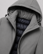 Kacob | Men's Quilted Lined Hooded Parka