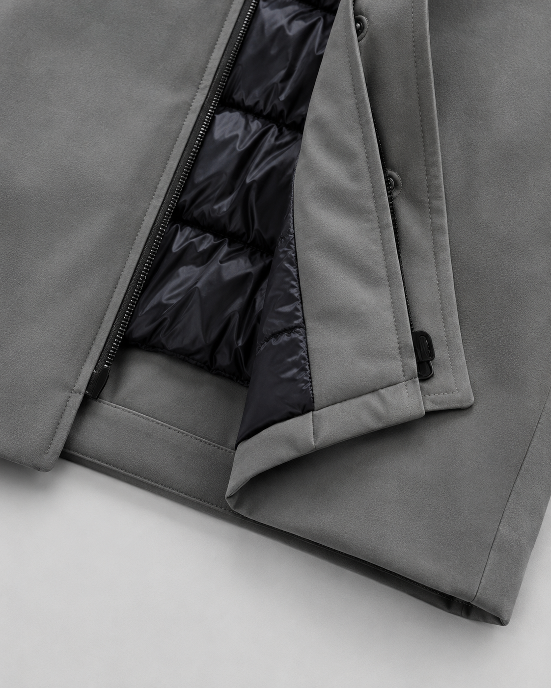 Kacob | Men's Quilted Lined Hooded Parka