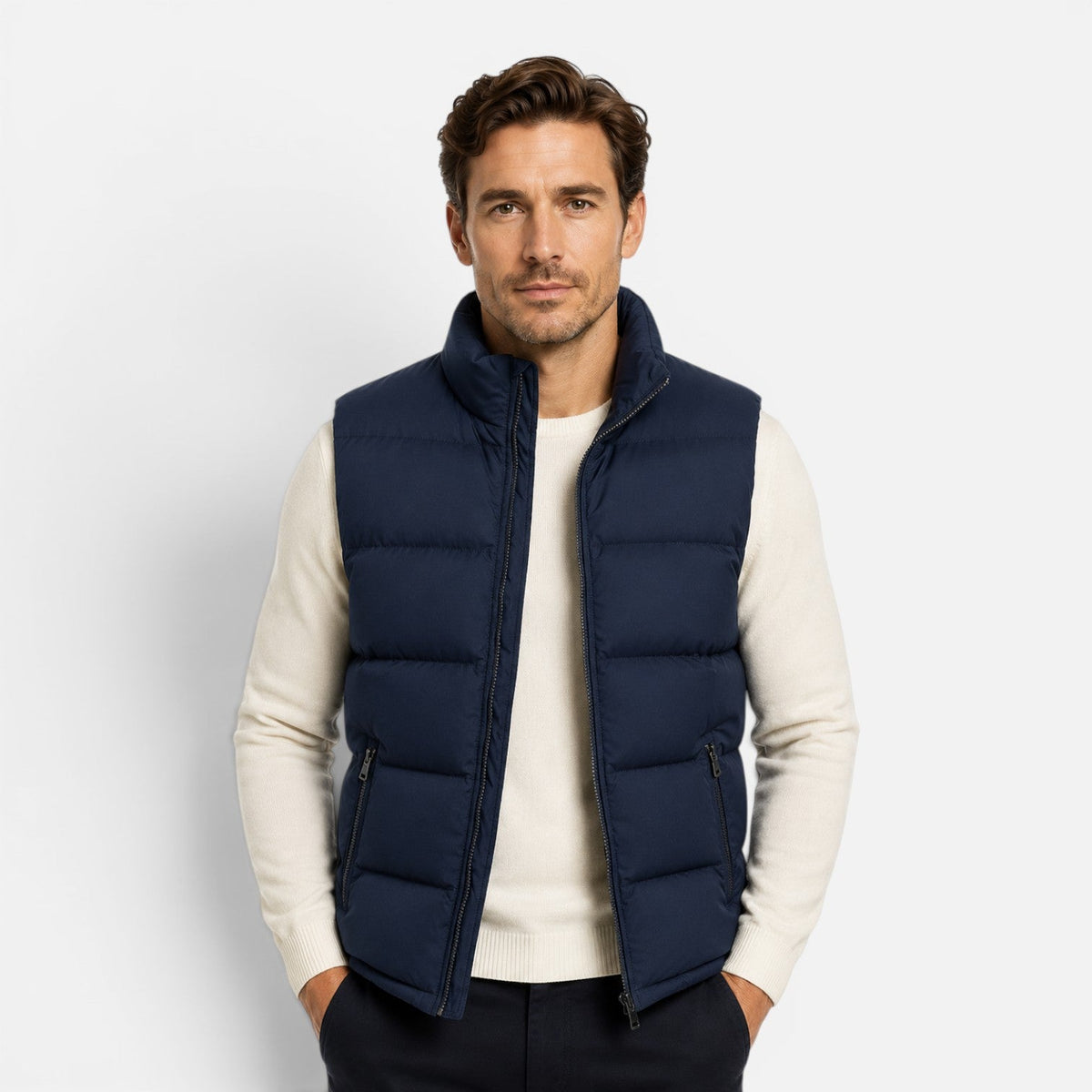 Kacob | Men's Quilted Puffer Gilet