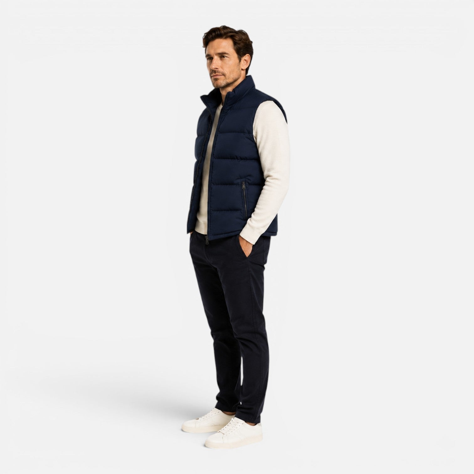Kacob | Men's Quilted Puffer Gilet
