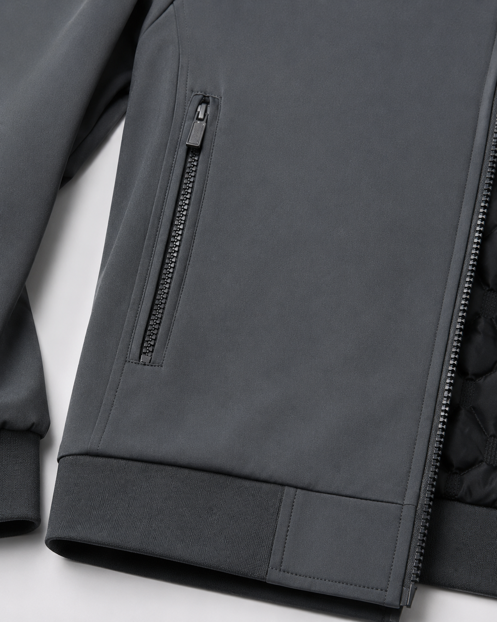 Kacob | Men's Quilted Stand Collar Jacket