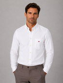Kacob | Men's Regular Fit Long Sleeve Dress Shirt