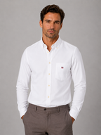 Kacob | Men's Regular Fit Long Sleeve Dress Shirt