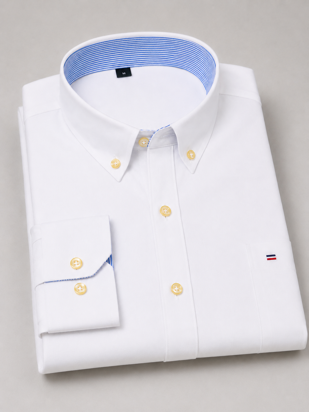 Kacob | Men's Regular Fit Long Sleeve Dress Shirt