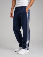 Kacob | Men's Relaxed Fit Pocket Track Pants