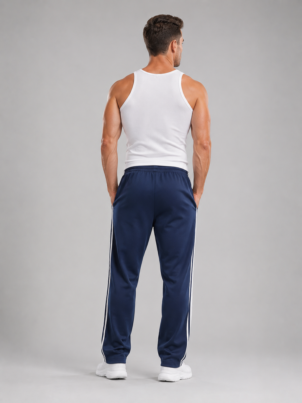 Kacob | Men's Relaxed Fit Pocket Track Pants