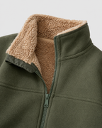 Kacob | Men's Sherpa Lined Fleece Jacket