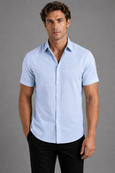 Kacob | Men's Slim Fit Short Sleeve Shirt