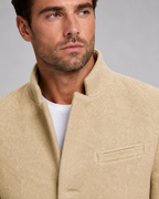 Kacob | Men's Stand Collar Wool-Blend Coat