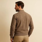 Kacob | Men's Suede Zip Tailored Jacket