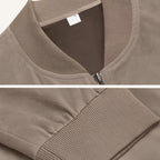 Kacob | Men's Suede Zip Tailored Jacket
