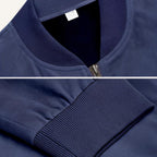 Kacob | Men's Suede Zip Tailored Jacket