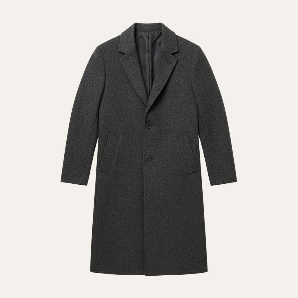 Kacob | Men's Tailored Winter Pocket Longline Coat