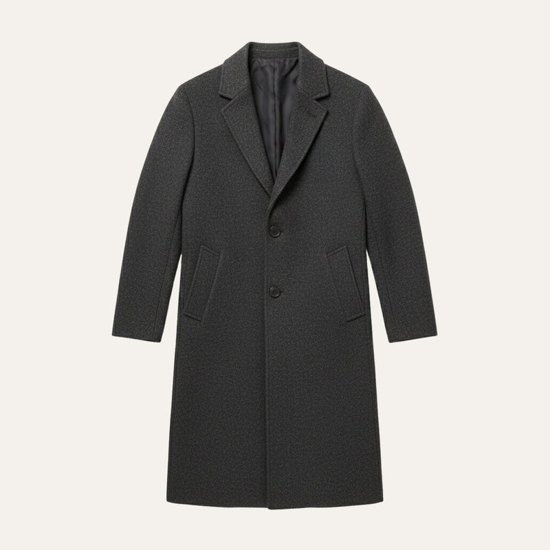 Kacob | Men's Tailored Winter Pocket Longline Coat