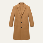 Kacob | Men's Tailored Winter Pocket Longline Coat