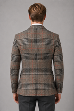 Kacob | Men's Textured Tailored Smart Casual Blazer