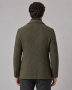 Kacob | Men's Textured Two Button Blazer