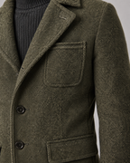 Kacob | Men's Textured Two Button Blazer