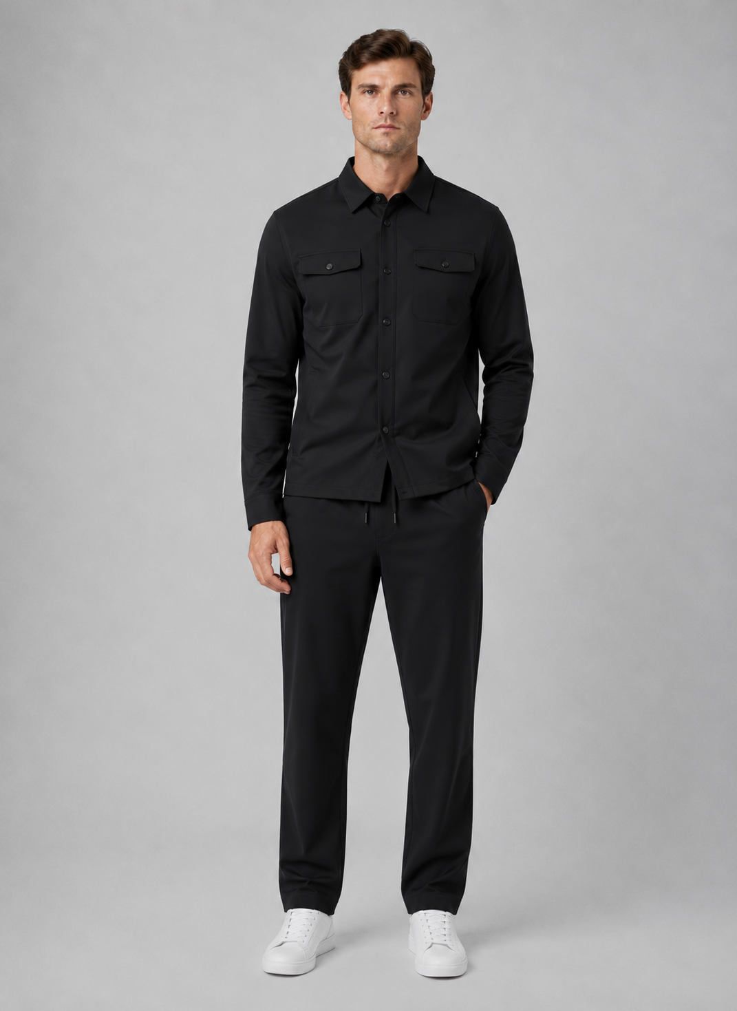 Kacob | Men's Two-Piece Overshirt & Trousers Co-Ord Set