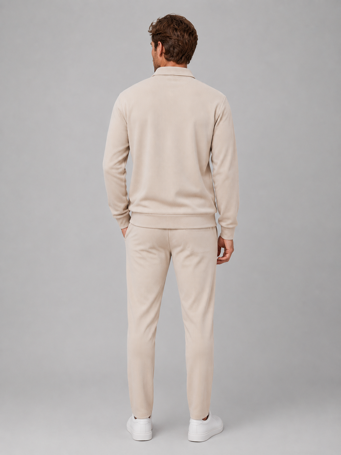 Kacob | Men's Two-Piece Zip Jacket & Trousers Set