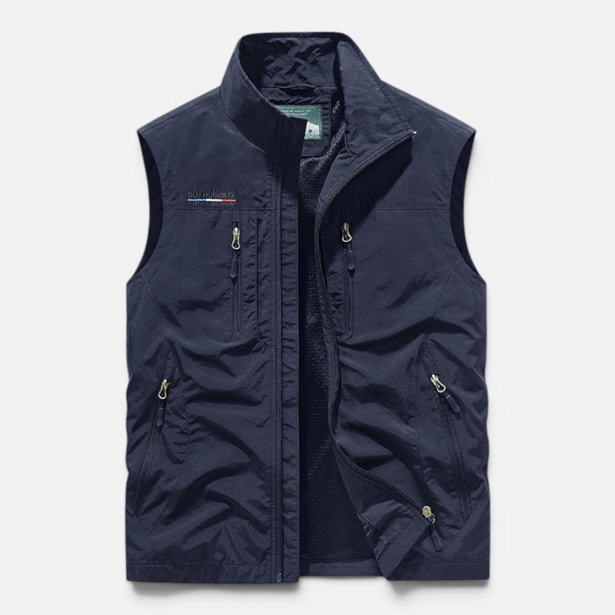 Kacob | Men's Utility Zip Gilet