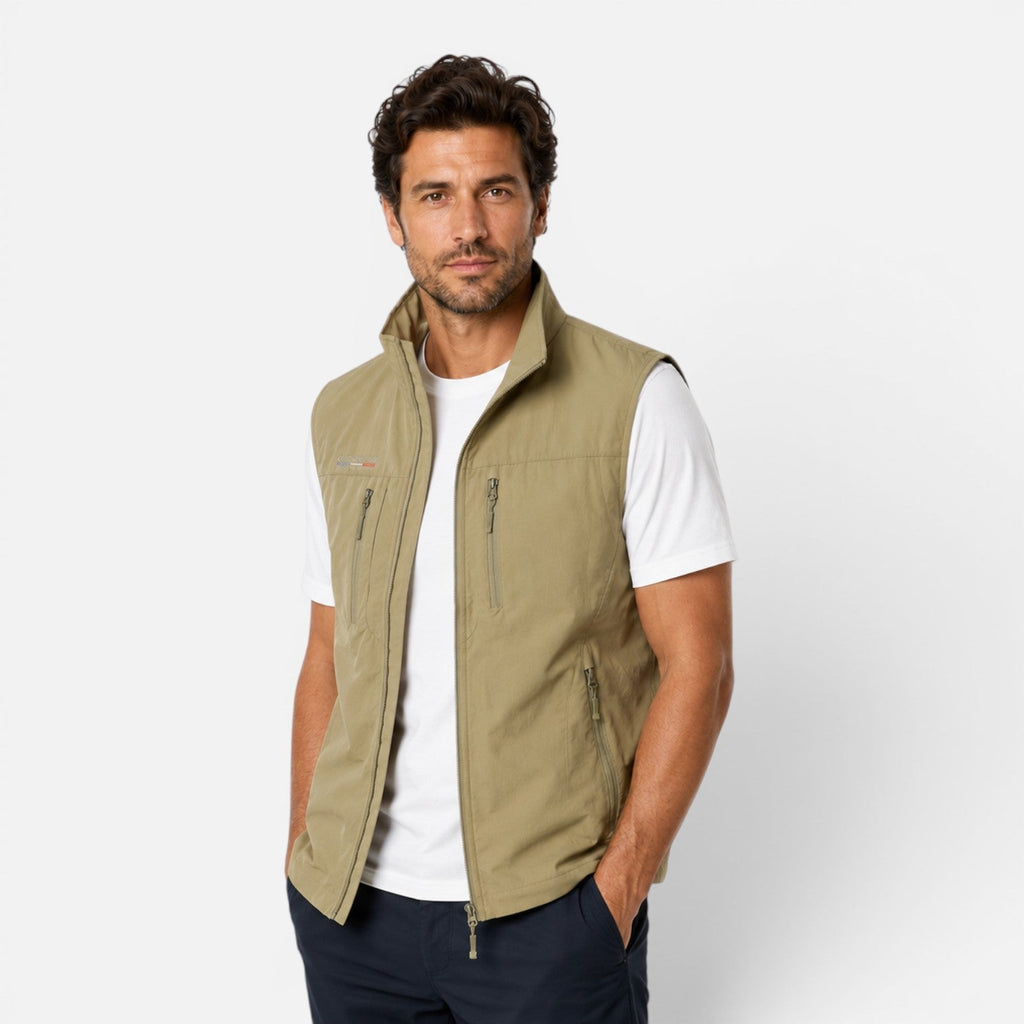 Kacob | Men's Utility Zip Gilet