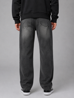 Kacob | Men's Vintage Washed Straight Leg Jeans
