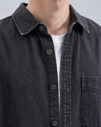 Kacob | Men's Washed Denim Overshirt