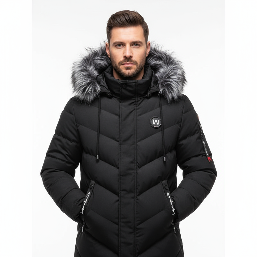 Kacob | Men's Winter Formal Longline Coat