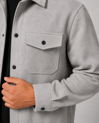 Kacob | Men's Wool-Blend Overshirt Jacket
