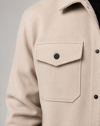 Kacob | Men's Wool-Blend Overshirt Jacket