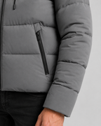 Kacob | Men's Zip Pocket Winter Puffer Jacket