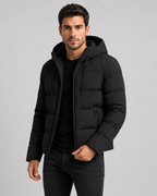 Kacob | Men's Zip Pocket Winter Puffer Jacket