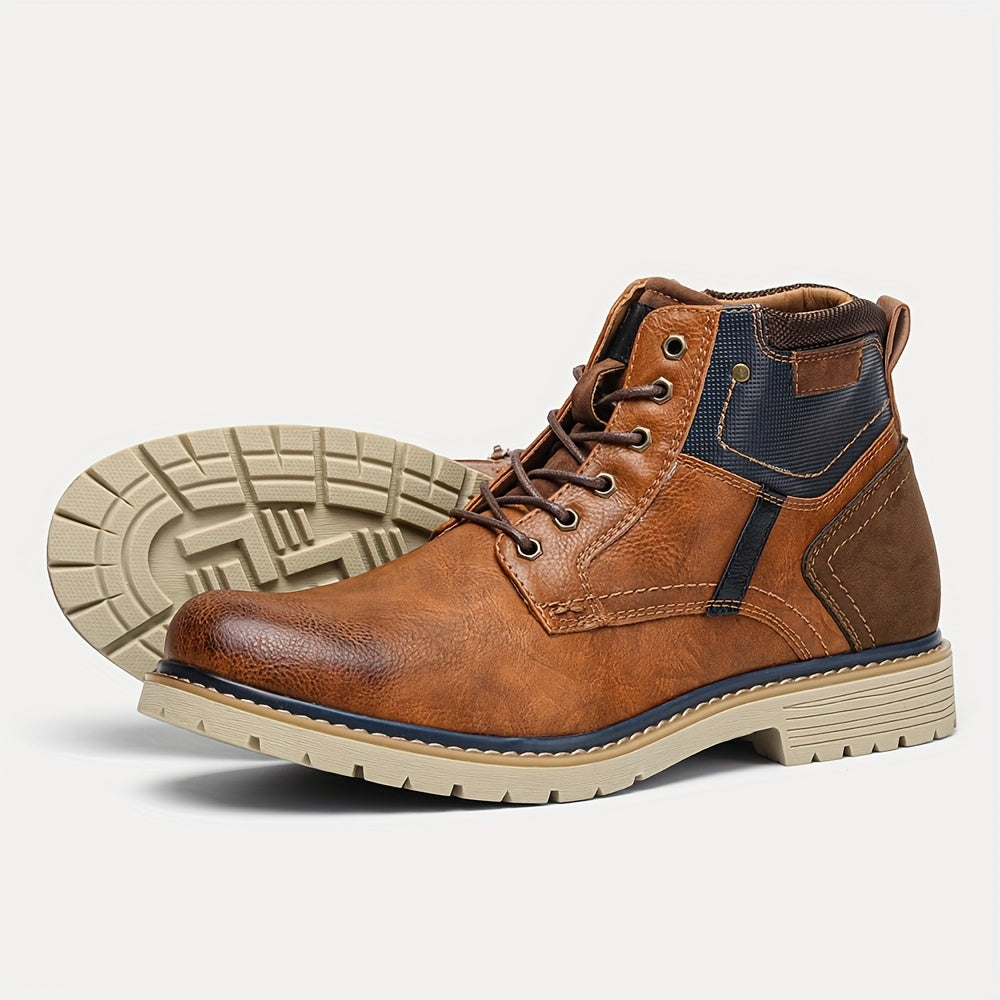 Kacob | Men's Zip Vintage Boots