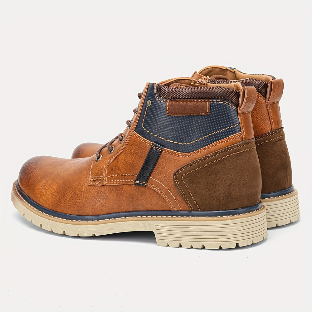 Kacob | Men's Zip Vintage Boots