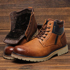 Kacob | Men's Zip Vintage Boots