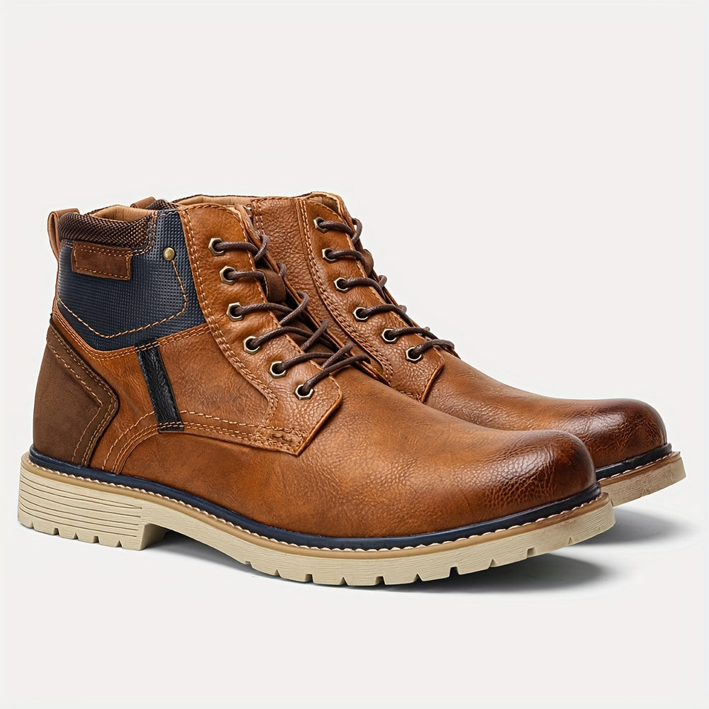 Kacob | Men's Zip Vintage Boots