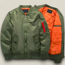 Kacob | Men's Zip Winter Bomber Jacket
