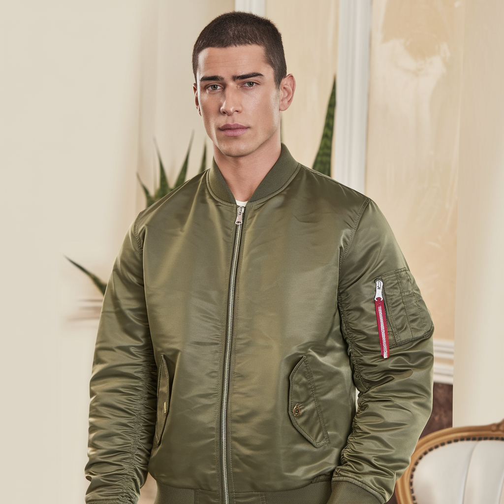 Kacob | Men's Zip Winter Bomber Jacket